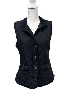 The Savile Row Co. London Blue Quilted Lightweight Vest