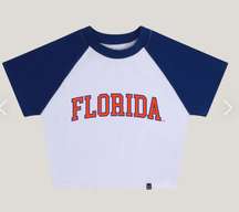 University Of Florida Gators UF Cropped Tee