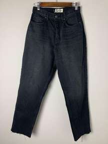 We The Free CRVY Black High Waisted Tapered Leg Jean