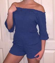 Off the Shoulder Romper