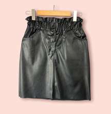 Leather skirt 