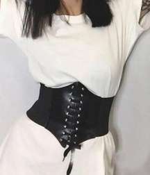 Criss Cross Tie Corset Waist Cincher Belt Get Snatched!