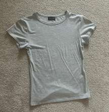 grey tee