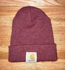 Purple Beanie Winter Hat