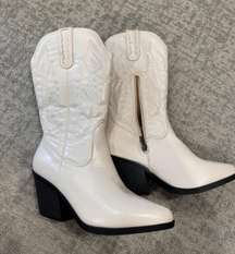 White Cowboy Boots