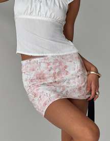 Floral Mini Skirt