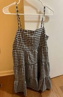 Gingham Mini Dress