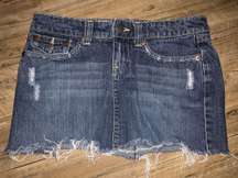 Y2K Denim Mini Skirt 3/4