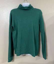 Green Turtleneck Long Sleeve