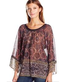 Plenty By  Boho Peasant Top