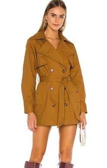 Lovers + Friends Belted Trench Coat