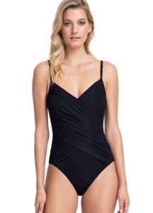New. Gottex black tummy control swimsuit. Normally $158. Size 10