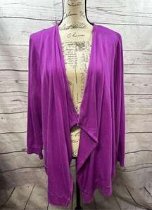 Dreams and co 18/20 sweatshirt like purple cardigan (#1982)