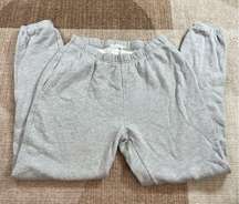 NEW GOOD AMERICAN GRAY SWEATPANTS SZ 3 LARGE L