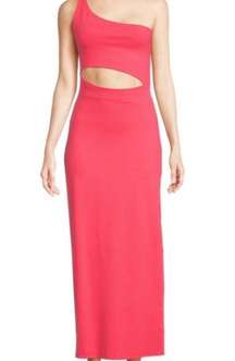 Coral Maxi Cut Out Dress