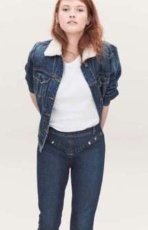 NWT Good American Boyfriend Denim Jacket