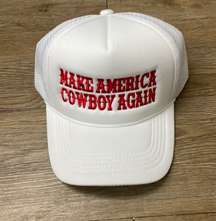 Make America Cowboy Again Trucker Hat 