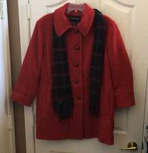 LADIES’ London Fog Lined Wool Blend jacket XL)