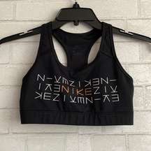 Nike Black Logo Sports Bra