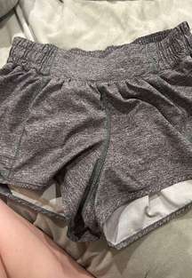 Gray Hotty Hot Shorts 2.5”