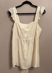 Isabel Maternity Tank Top Tunic L NWT