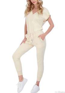 n:Philanthropy Lawes Drawstring V Neck Jumpsuit