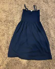 Navy Blue Dress 