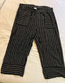 Striped Wide Leg Pants