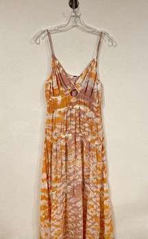 Young Fabulous & Broke Delphine Cut-out Maxi Dress Size Large EUC