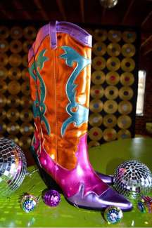 Metallic Cowgirl Boots