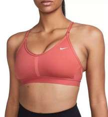 Nike Women's Dri-FIT Indy Light-Support Padded V-Neck Sports Bra