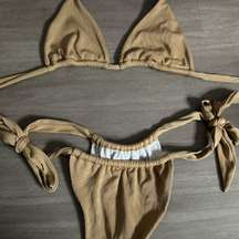 Brown Bikini Set