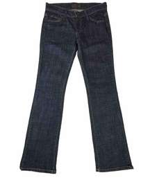 Dry Aged Denim  Boot Cut Stretch Size 25 Dark Wash