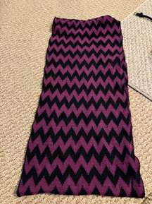 Chevron Print Scarf 