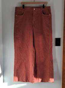 Pilcro Plus Size Wide Leg Corduroy Pants