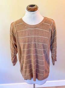 Chico's Brown Knit Top