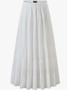 White Maxi Skirt