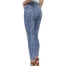 DKNY High Rise Skinny Delancey Snake Skin Printed Jeans SZ 31/12 NWT WMN'S