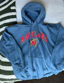 blue maryland terps sweatshirt