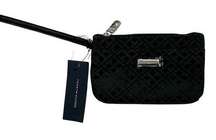 NWT Tommy Hilfiger Signature Logo Canvas Wristlet