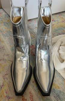 Metallic Cowboy Boots