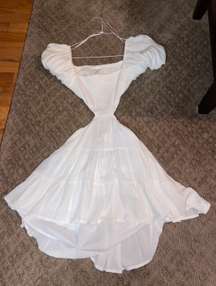 White Cutout Sundress