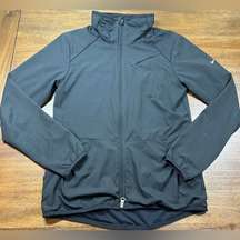 Size S Black Full Zip Activewear Jacket