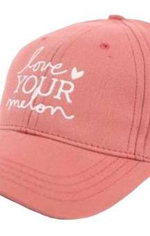 Love Your Melon Baseball Cap Pink One Size NWT