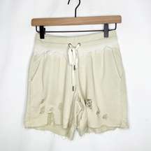 n:PHILANTHROPY Distressed Coco Shorts Bone NWT in XS