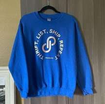 Poshmark Thrift List Ship Repeat Graphic Crewneck Gildan Sweatshirt