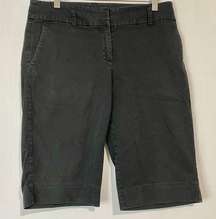 Vintage Harold’s Women’s Bermuda Shorts Black Size 6 FLAW