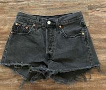 501 Shorts Jeans Black