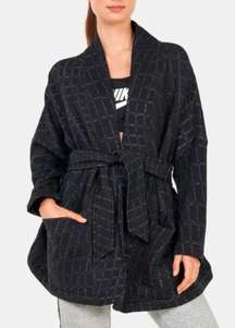 NWT NIKE  Yoga Therma-FIT Luxe Reversible Sweater Cardigan 1X