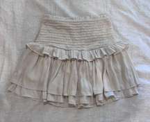 Boutique smocked skirt